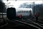 Ingen kom til skade, da toget afsporede ved Tommerup Station. - Foto: Lars Skaaning 
