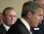 USA's forsvarsminister godkendte brutale forhørsmetoder af mistænkte al-Qaeda-krigere helt tilbage i 2002, men annullerede senere godkendelsen. - Foto: AP 