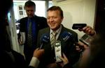 »Målsætningen er, at vi bruger gruppemøderne torsdag til at få godkendt aftalen«, sagde Lars Løkke Rasmussen før nattens forhandlinger. - Arkivfoto: Jens Dresling 