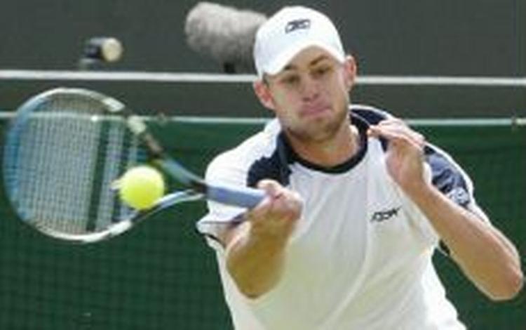 Andy Roddick møder Carlsens banemand. - Foto: AP 