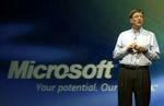 Verdens største softwarefirma, Microsoft, slipper for at leve op til EU's krav. Det glæder givetvis Microsofts stifter Bill Gates. - Arkivfoto: AP 