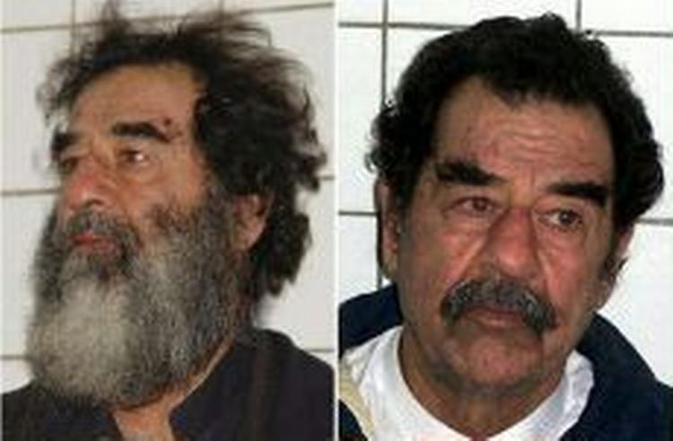 Saddam Hussein blev arresteret 13. december sidste år. - Foto: AP 