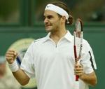 Roger Federer skal møde franske Sebastian Grosjean. - Foto: AP 