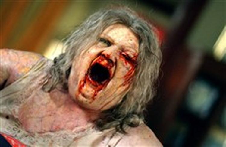 'Dawn of the Dead' er en remake af George Romeros klassiker fra 1978. Originalen regnes for genrens bedste værk   remaken er desværre ikke særlig uhyggelig.   PR-foto: Nordisk film 