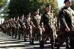 Amerikanske ingeniørtropper i Kosova. - Foto: AP 