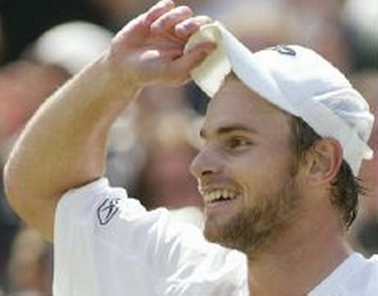 Andy Roddick (billedet) er 21 år. Han tabte til netop Roger Federer i semifinalen sidste år. - Foto: AP 