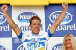 Franskmanden Jean-Patrick Nazon vandt tredje etape. - Foto: AP 