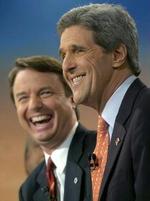 Langt de fleste vælgere mener, at John Edwards er den rette som valgmakker til John Kerry. - Foto: AP 