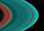 Billeder af Saturns ringe fra rumsonden Cassini. - Foto: www.esa.int 