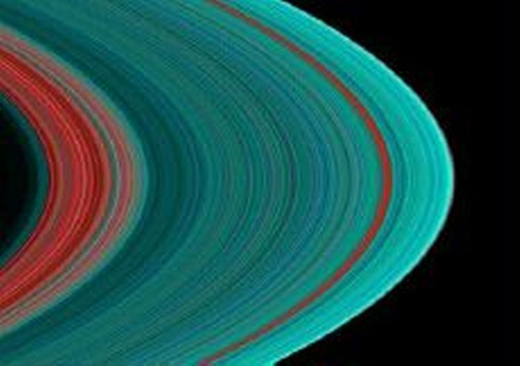 Billeder af Saturns ringe fra rumsonden Cassini. - Foto: www.esa.int 