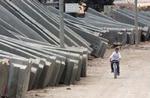 Domstolen vil have Israel til at standse byggeriet. - Foto: AP 