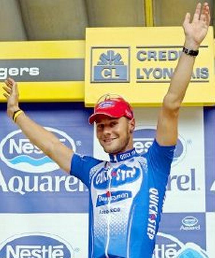 Tom Boonen fra Quick Step. - Foto: AP 