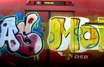 I øjeblikket er DSB så plaget af graffiti, at man ikke kan nå at rense det af. - Arkivfoto: Niels Hougaard 