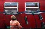 DSB bruger årligt 40 millioner kroner på at fjerne graffiti.   Arkivfoto: Thomas Borberg 