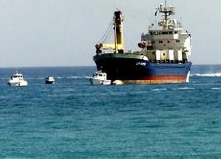 Det tyske skib Cap Anamur. - Foto: AP 