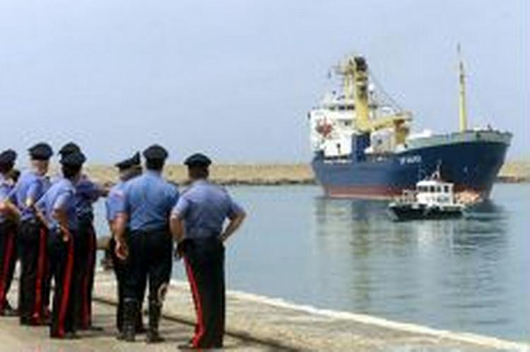 Det tyske skib Cap Anamur. - Foto: AP 