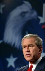Bush undskylder ikke invasionen i Irak. - FOto: AP 