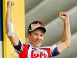 Robbie McEwen vandt sin anden etapesejr i årets Tour de France. - Foto: AP 