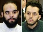 Mounir el-Motassadeq, til højre, og Abdelghani Mzoudi. - Foto: AP 
