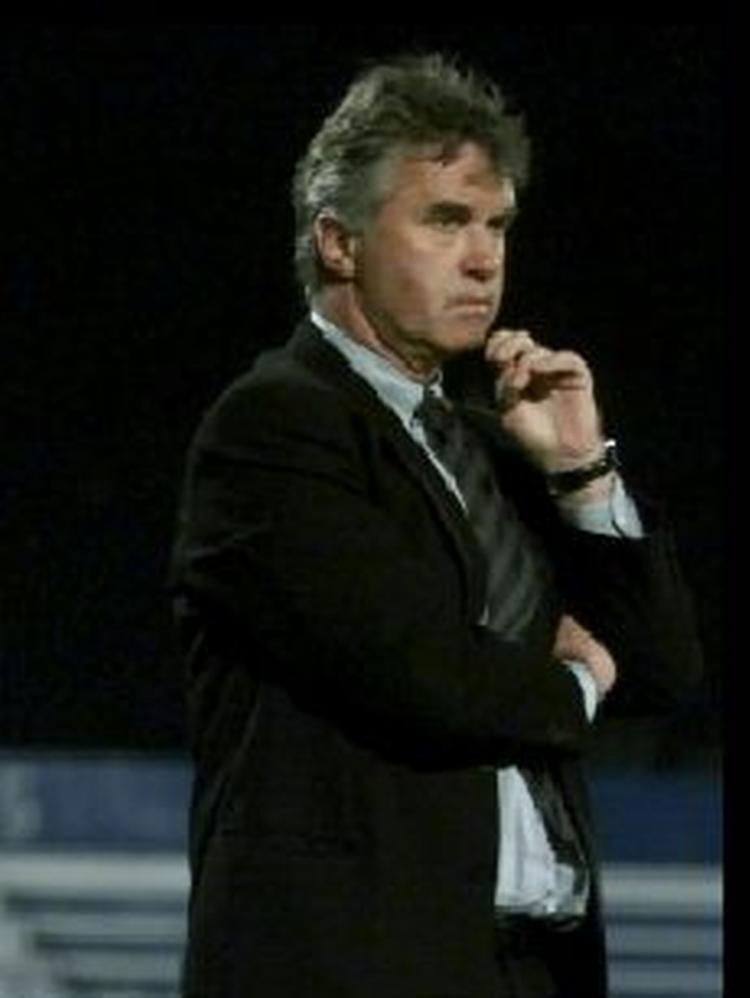 Hiddink er øjeblikkets favorit til posten som tysk <i>Teamchef</i>. - Foto: Lars Poulsen 
