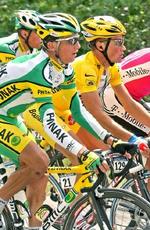 Tyler Hamilton havde store problemer på gårsdagens etape, og i dag er den lille amerikaner stået helt af. - Foto: AP 