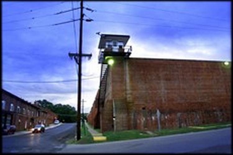 Fængslet i Huntsville, Texas, hvor dødsdømte får dødssprøjten.  Foto: Claus Bonnerup 