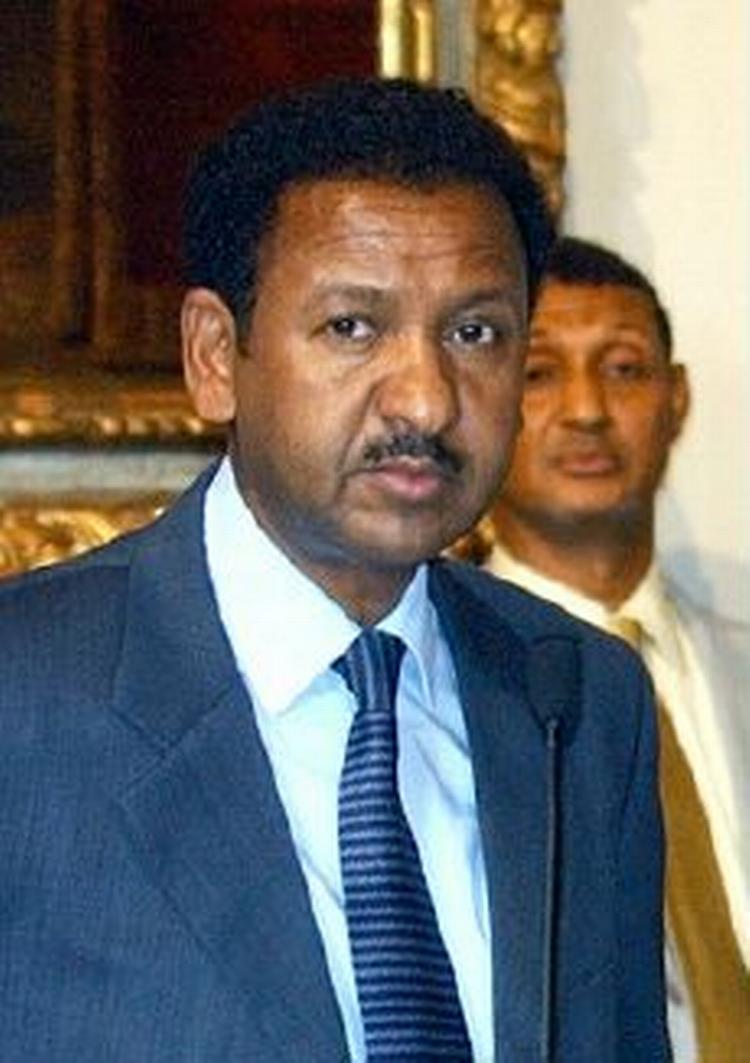 Sudans udenrigsminister, Mustafa Osman Ismail, er træt af det internationale samfunds indblanding i Sudans 'interne affærer'. - Foto: AP 