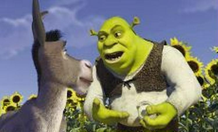Der er penge i det grønne monster Shrek. - Foto: AP 
