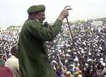 Den sudanske præsident Omar al-Bashir mener, at konflikten i Darfur kan løses via konstruktiv dialog. - Arkivfoto: AP 