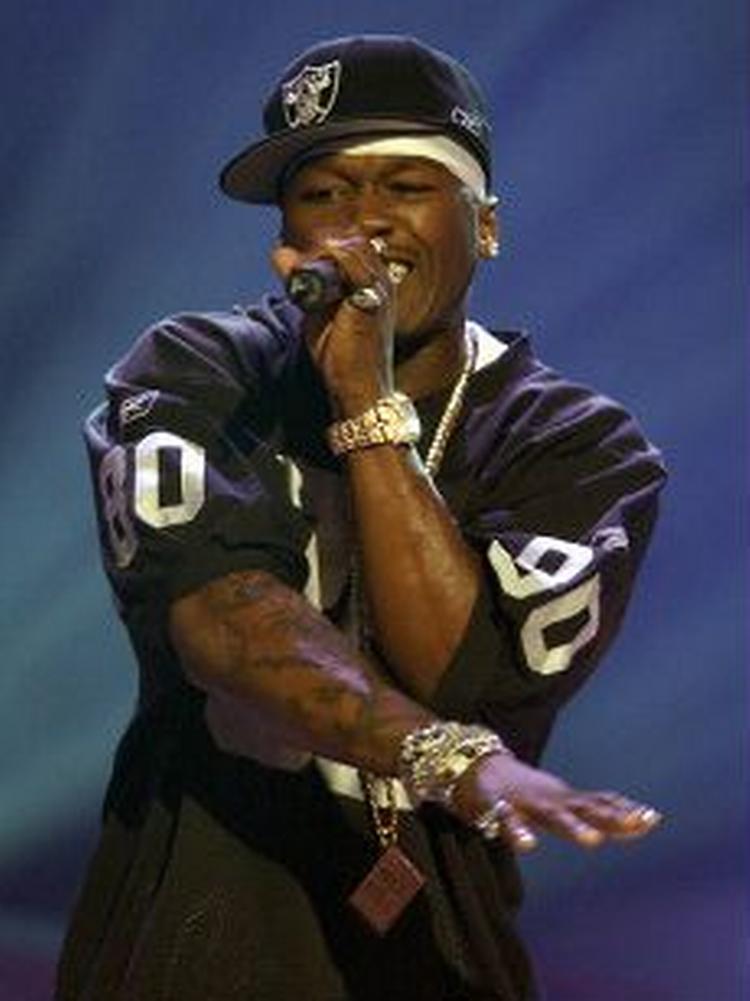 Rapperen 50cent skal deltage i åbningen af den nye tv-kanal. - Foto: AP 