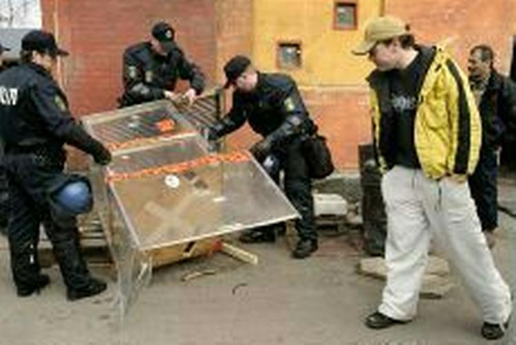 I alt blev godt 50 personer anholdt, da politiet slog til mod Pusher Street i marts. - Arkivfoto: Peter Hove Olesen 