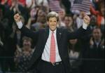 Kerry har medvind efter konventet i Boston i sidste uge. - Foto: AP 
