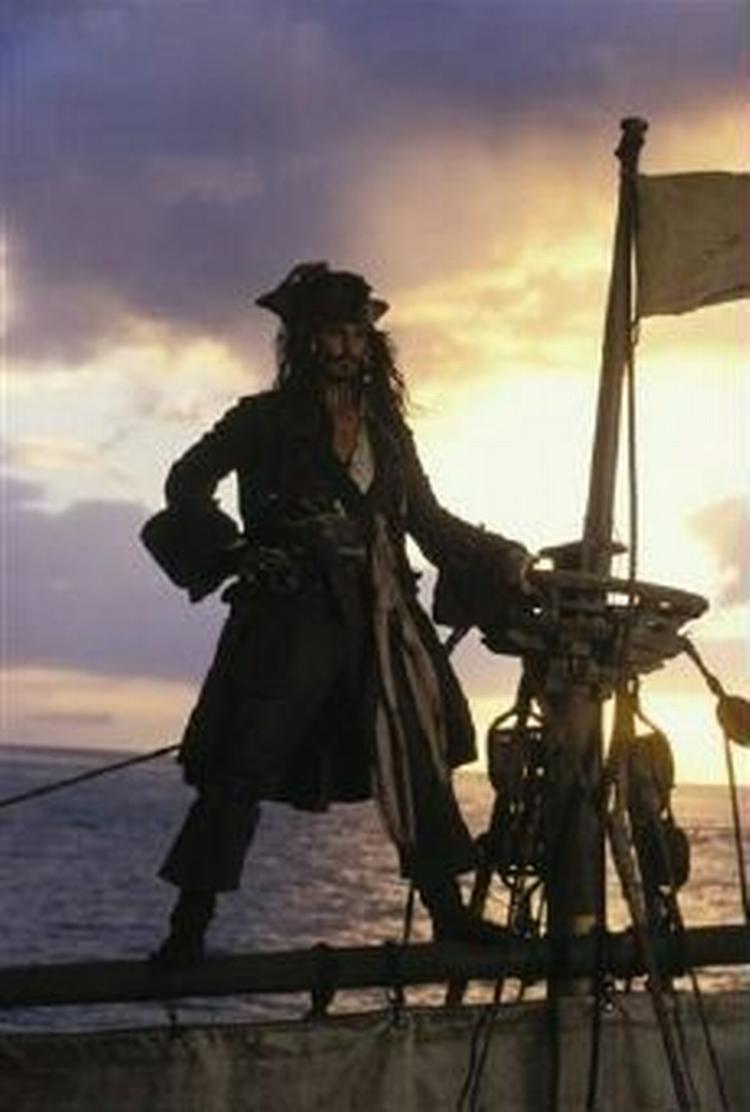 Johnny Depp i Pirates of The Caribbean. - PR-foto 