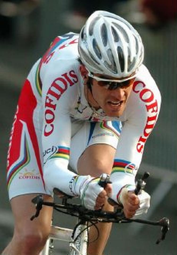 Det britiske cykelforbund har idømt den tidligere Cofidis-rytter to års karantæne. - Arkivfoto: AP 