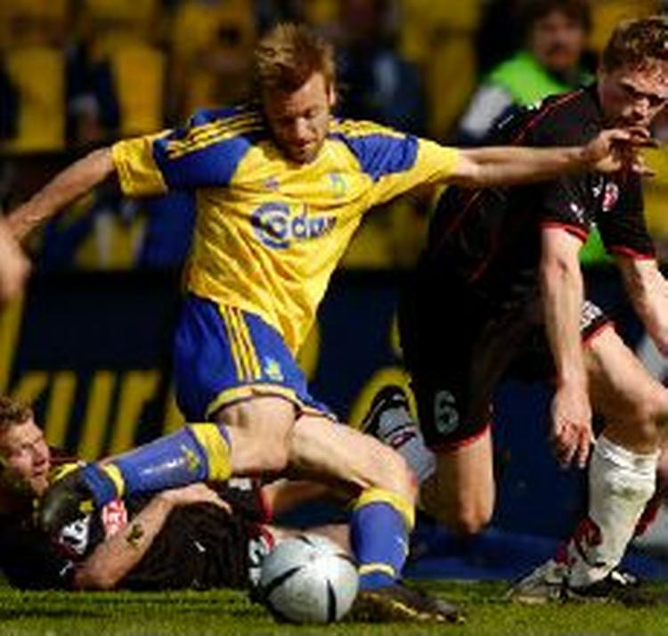 Jonson har spillet 163 kampe for Brøndby og har scoret 53 mål. - Foto: Jens Dresling 