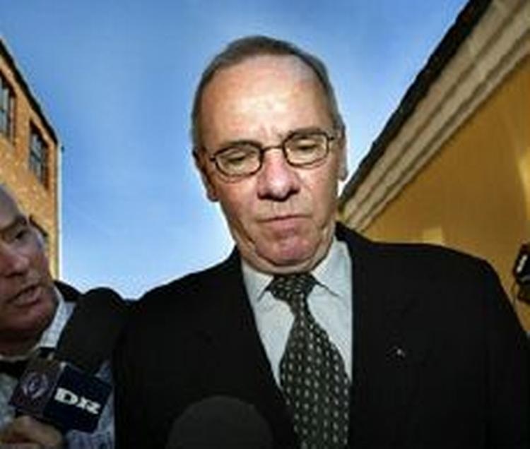 Tidligere Midtbank-direktør Steen Hove under retssagen i Landsretten. - Arkivfoto: Andreas Szlavik 
