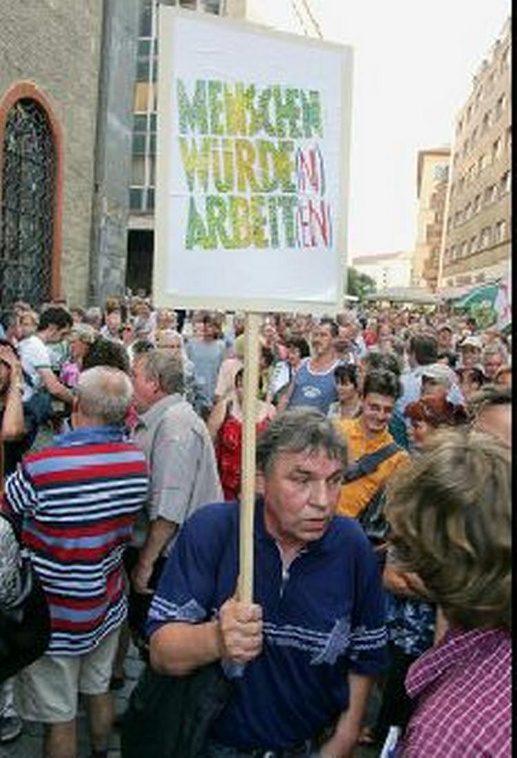 Demonstration i Leipzig. - Foto: AP 