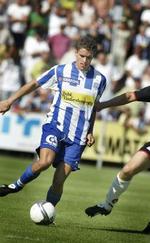 Jan Kristiansen skal måske sparke liv i de blågules drømme om mesterskabet. - Arkivfoto: Andreas Szlavik 