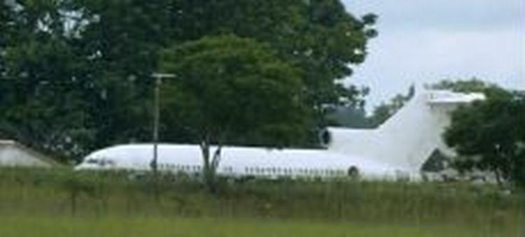 Et Boeing 727 som dette var årsag til terroralarm 1. maj i år. - Foto: AP 