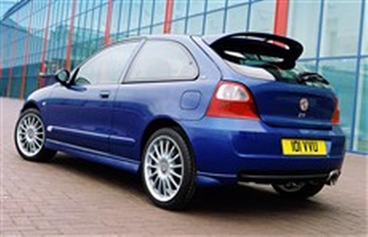 MG ZR med 1,8 liters motor med 160 hk - til salg i Danmark for 250.000 kr. - Foto: MG 