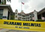 Ambassaden i Kuala Lumpur er blevet lukket ned efter fundet af det mistænkelige brev. - Foto: AP 