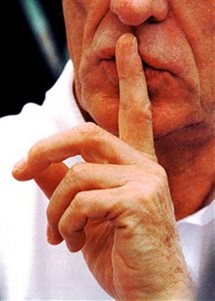 Shh... du har det ikke fra mig. - Foto: AP 
