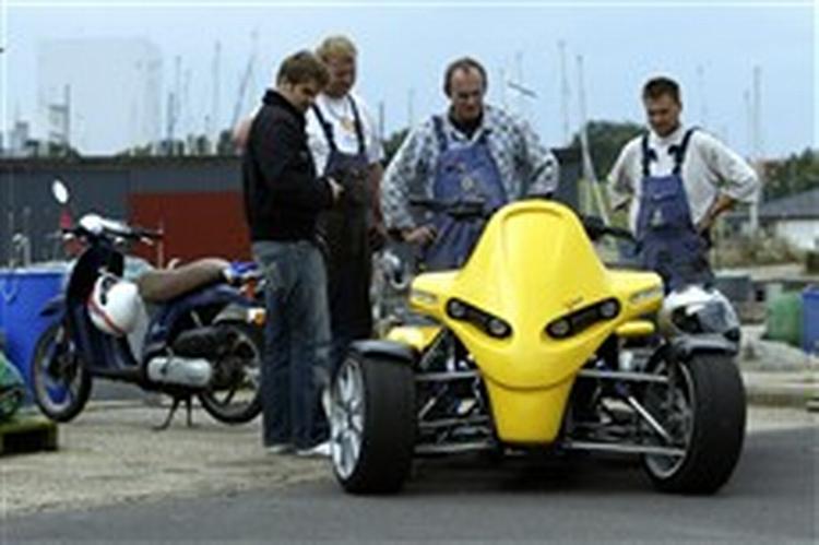 GG-Quad sikrer kolossal opmærksomhed. Foto: Lars Skaaning 