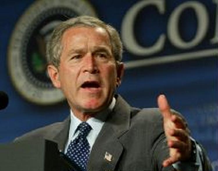 George W. Bush har ikke haft held til at stoppe stigningen i antallet af fattige i landet. - Foto: AP 