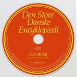 Den Store Danske Encyklopædi fylder godt på reolen. Nu kan man få en billigudgave på cd-rom. Én cd-rom. - Foto: Pr 