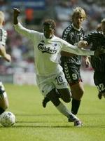 Sibusiso Zuma blev 'man of the match' i sin comeback-kamp efter lang skadespause. - Foto: Jacob Carlsen 