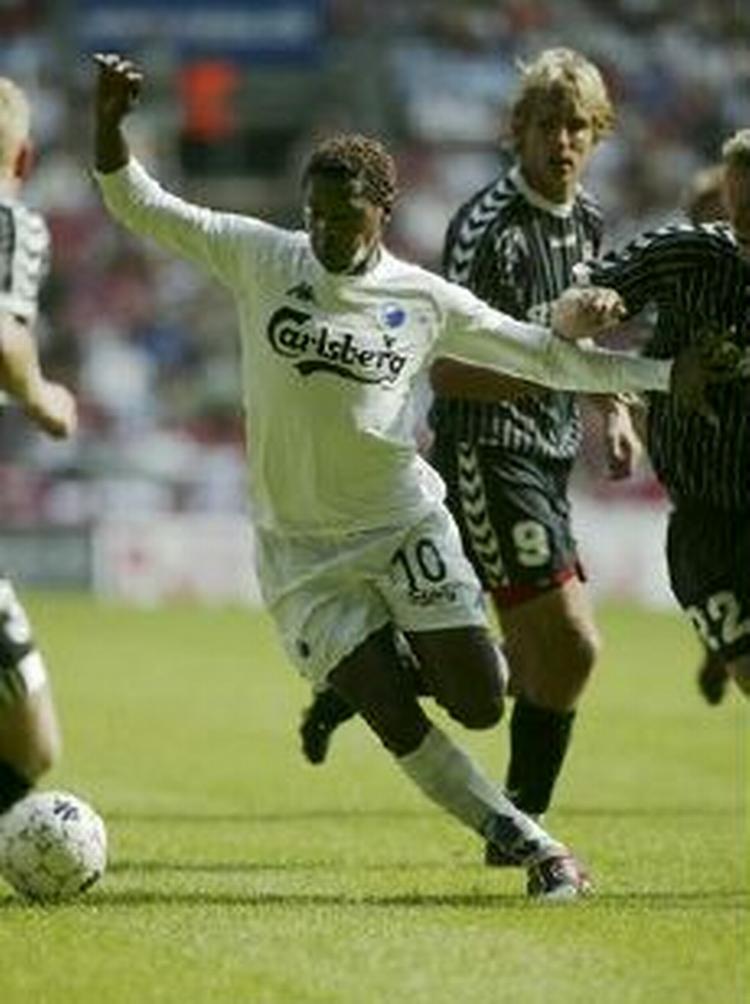 Sibusiso Zuma blev 'man of the match' i sin comeback-kamp efter lang skadespause. - Foto: Jacob Carlsen 