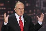 New Yorks tidligere borgmester Rudolph Giuliani er en af eksponenterne for konventets hårde linje overfor de europæiske 'bløddyr'. - Foto: AP 