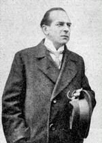 EWALD SNEGLSSPOR. Han så det komme   aftenlandets undergang. Her er den kuriøse historiefilosof fotograferet i 1917.   Foto: Ukendt fotograf 