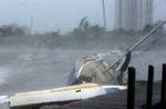 Palm Beach, Florida, lørdag aften. - Foto: AP 